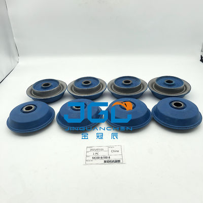 محرك الحفر SK 330-8 350-8 وسادة المطاط التركيبية 6D102 محرك Mount Rubber