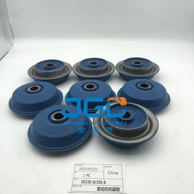 محرك الحفر SK 330-8 350-8 وسادة المطاط التركيبية 6D102 محرك Mount Rubber