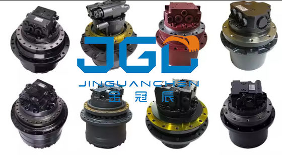 الحفارات المحرك النهائي 20S-60-32100 محرك السفر مع علبة التروس لـ PC30-6 Komatsu Excav Drive النهائي