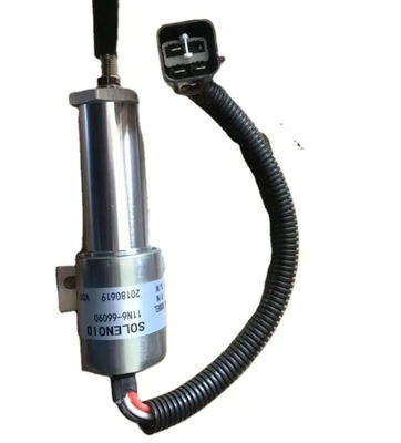 24v الهيدروليكية توقف سولينويد الأصلي 11N6-66090-24 الحفار وقود توقف إيقاف قطع المحرك سولينويد