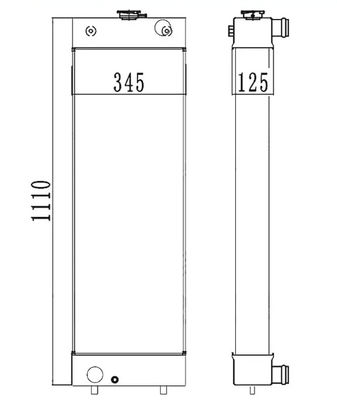 OEM الجودة PC210-8 PC210LC-8 PC210-8K PC230-8K PC200-8 حفر المشعع 20Y-03-41651