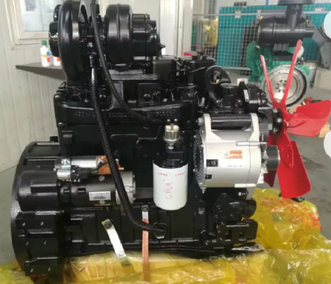 80HP Cummins المبردة بالماء محرك الديزل 4BTA3.9-C80 لمشروع صناعة البناء