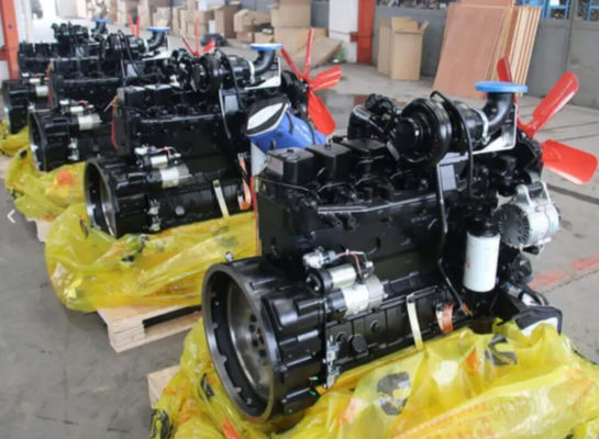 132 كيلوواط محرك تبريد مياه تجميع للمعدات الهندسية 6BTA5.9-C180 محرك الديزل للبناء