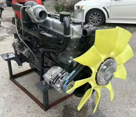 D6BV R215-7 محرك الحفر الديزل Assy لهيونداي المحرك