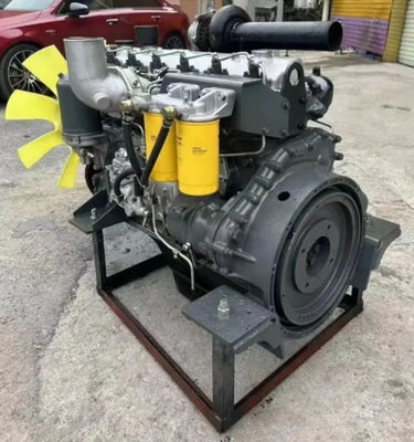 D6BV R215-7 محرك الحفر الديزل Assy لهيونداي المحرك