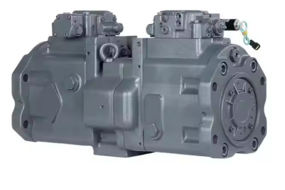 K5V200DTH-9N2Y لـ EC480D أجزاء الحفارة مضخة هيدروليكية رئيسية مع صمام سولينويد المكونات الأصلية للبيع