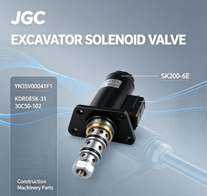 الصمام الكهربائي للمحفر SK200-6E YN35V00041F1 KDRDE5K-31 30C50-102