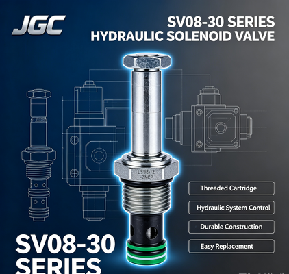 صمام سولينويد هيدروليكي من سلسلة SV08-30