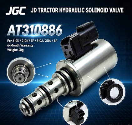 AT310586 الصمام الهيدروليكي الجديد لجزء جرار جي دي 310K/210K/EP/310J/310L/EP ضمان 6 أشهر 2kg