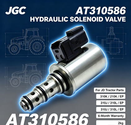 AT310586 الصمام الهيدروليكي الجديد لجزء جرار جي دي 310K/210K/EP/310J/310L/EP ضمان 6 أشهر 2kg