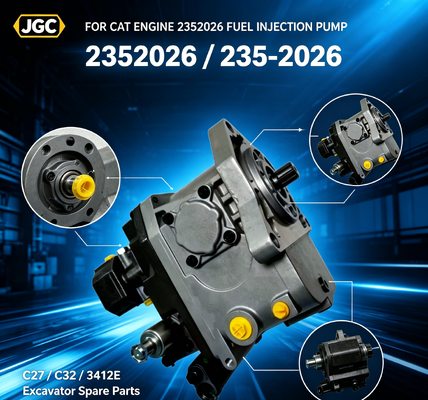 قطع غيار حفارات 235-2026 مضخات حقن الوقود الهيدروليكية لمحرك CAT Cater-pillar C27 C32 3412E