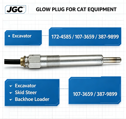 172-4585 107-3659 387-9899 قاب شمعة توهج للحفارات CAT، لوادر انزلاقية، حفارات بعجلات، حفارات خلفية