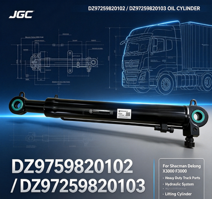 DZ97259820102 DZ97259820103 تجميعة أسطوانة الزيت لشاحنات Shacman Delong X3000 F3000