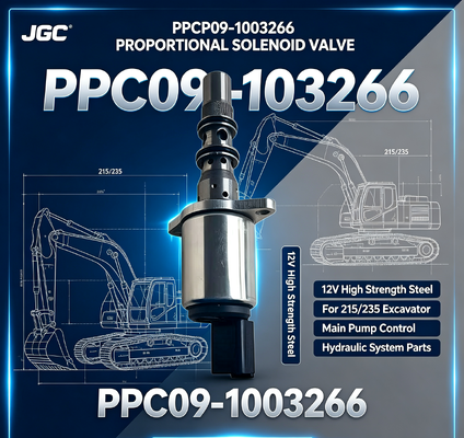 PPCP09-1003266 صمام سولينويد متناسب من الفولاذ عالي القوة لضخة الحفر الرئيسية 215/235