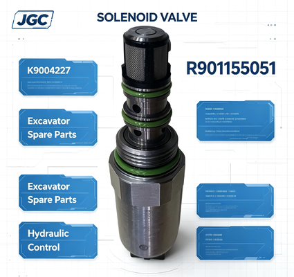 R901155051 قطع غيار الحفر الحفر الصمام الكهربائي K9004227 R901155051