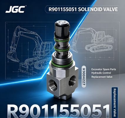 R901155051 قطع غيار الحفر الحفر الصمام الكهربائي K9004227 R901155051