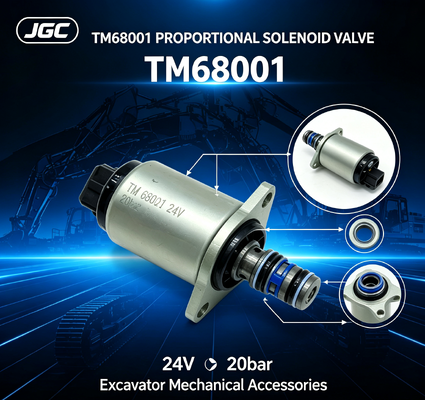 TM68001 الحفرة الملحقات الميكانيكية 24 فولت 20بار الحفرة الصمام الكهربائي النسبية