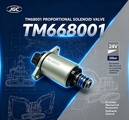 TM68001 الحفرة الملحقات الميكانيكية 24 فولت 20بار الحفرة الصمام الكهربائي النسبية