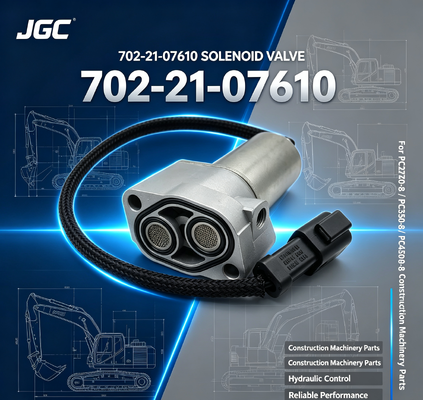 702-21-07610 أجزاء من آلات البناء الحفرة صمام سولينويد لـ PC270-8 PC350-8 PC450-8