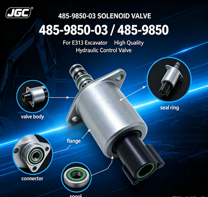 485-9850-03 لـ E313 صمام لولبي عالي الجودة للحفارات 485-9850
