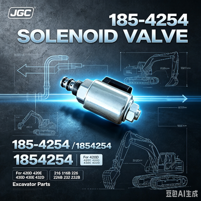 1854254 بيع ساخن الصمام الكهربائي لقطع غيار الحفر 420D 420E 424D 430D 430E 432D 216 216B 226 226B 232 232B