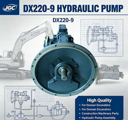 DX220-9 مجموعة المضخة الهيدروليكية ذات الجودة العالية للطراز القديم لمحفر دوسان قطع غيار آلات البناء