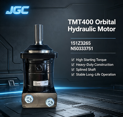 TMT400 | 151Z3265 | N50333751 محرك هيدروليكي مداري للحفارات، جرافات الانزلاق، الحصادات، محرك قوي للخدمة الشاقة، منخفض السرعة، عالي العزم